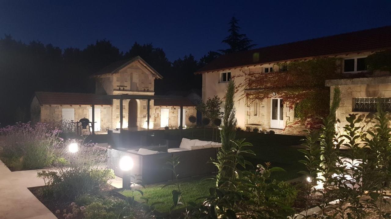 Villa Entiere Du Chateau Lacroix De Civrac 3 Ch, 3 Sdb, Piscine Xxl,Sauna, 4 Etoiles,7 Pers Ngoại thất bức ảnh